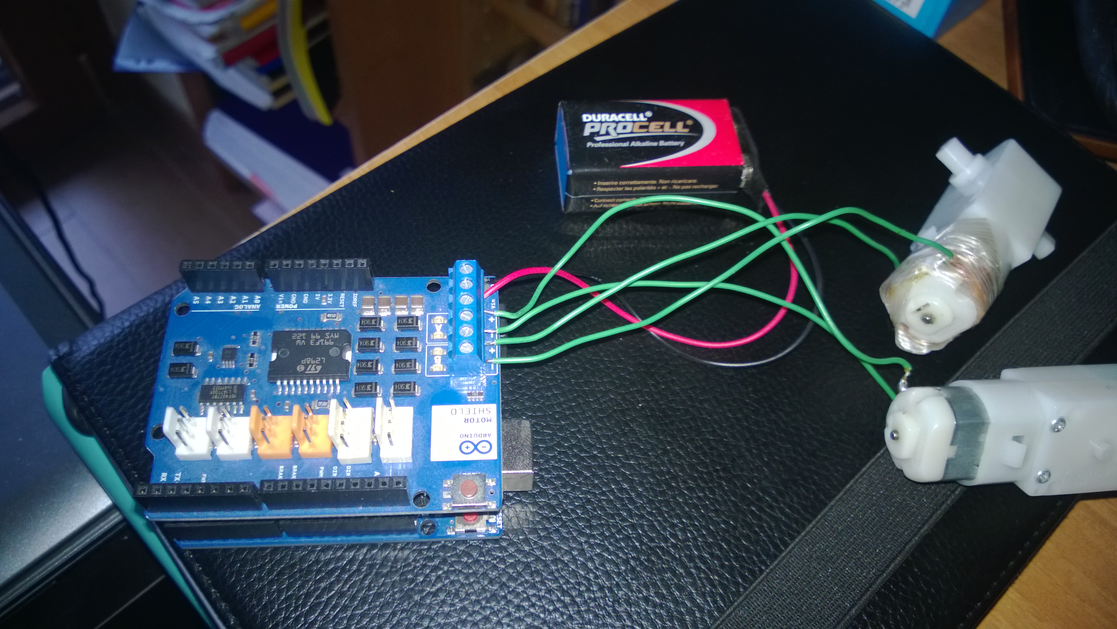 Arduino Motorshield R3 with external power supply Dariush's Blog
